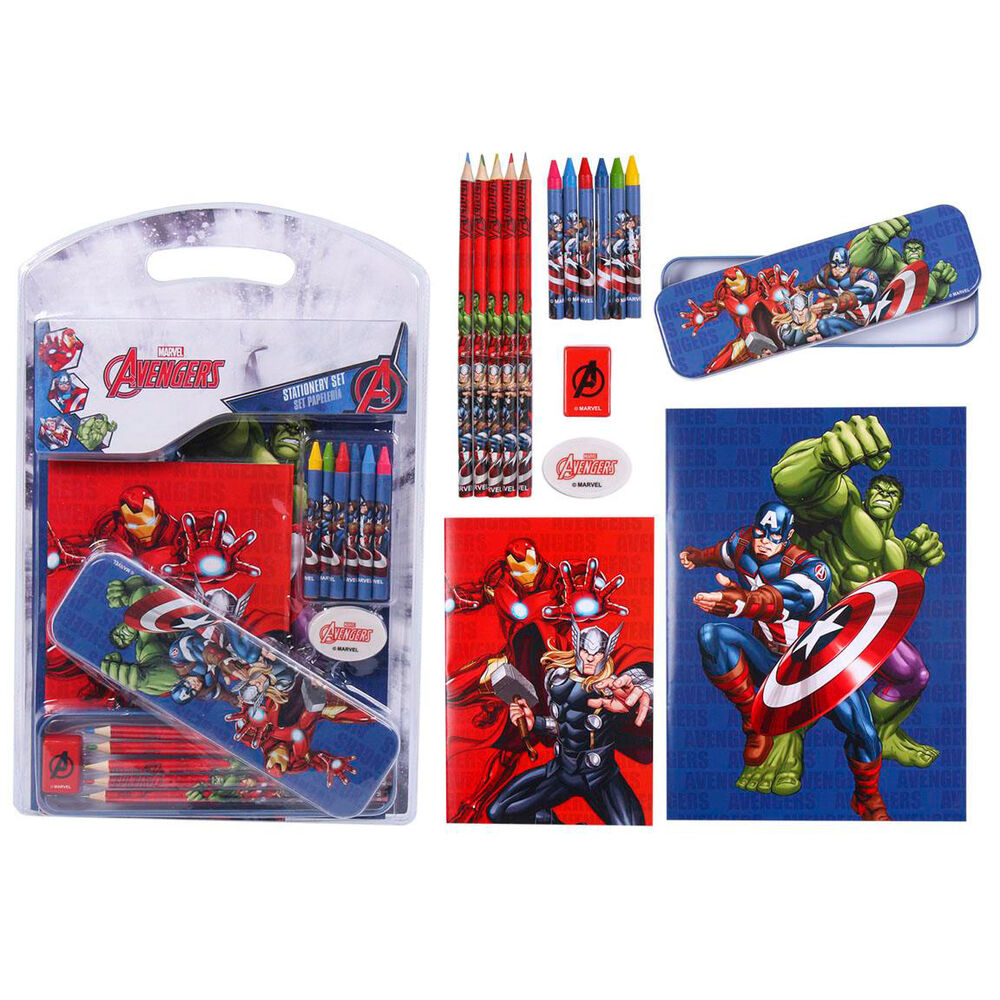 Marvel Avengers - Schreibwaren Set Marvel Avengers - Schreibwaren Set